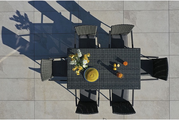 Conjunto Jardin Aruba Mesa + 6 Sillones